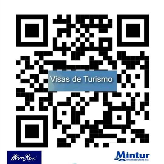 Código QR Visado electrónico República de Cuba